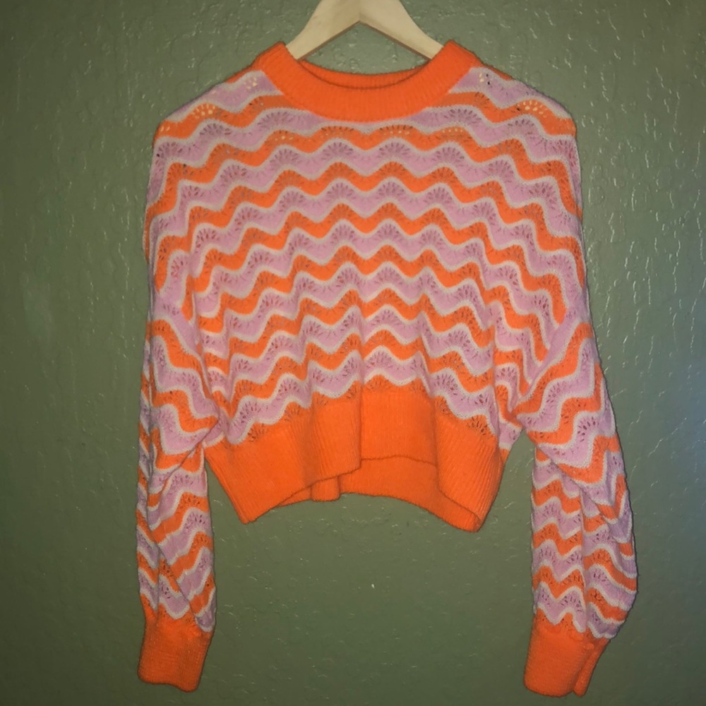 Never worn. Crochet top from divided.